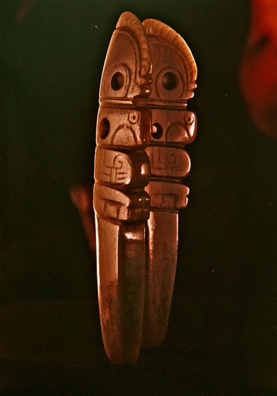 Bird Celt from Guacimo, Linea Vieja Area by Pre Columbian Pre Columbian